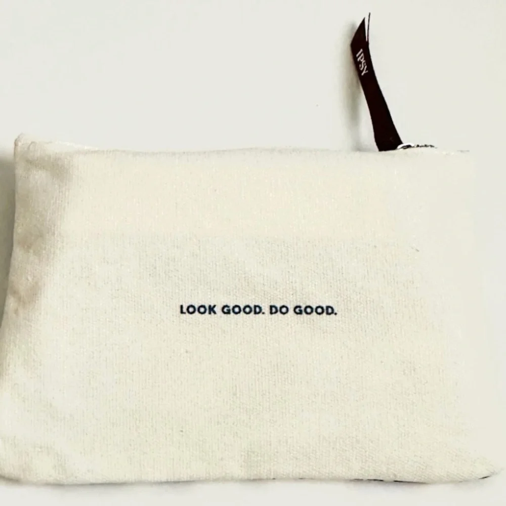 Ipsy ‘Earth Day’ Cotton Glam Cosmetic Bag
